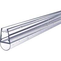 S'AFIELINA Duschdichtung 8 Stück 60cm für 4–6mm Glas – Ersatzdichtung Wasserabweiser Schwallschutz für Duschkabine Bad