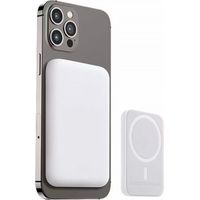 Power Bank magnétique sans fil 5000mAh 5V Chargeur portable pour smartphone