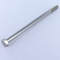 Corps de boulon filetage partiel Inox A2 Tête hexagonale TH M30X120-5 pièces