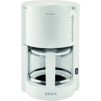 KRUPS ProAroma Macchina da Caffe' con Filtro per 10 Tazze in Bianco per Caffe' di Qualita' Superiore