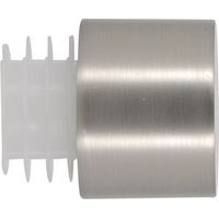 Embout Bouchon Easy Fix ø28mm Chrome Mat X2 - Mobois
