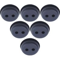 Réservoir de carburant Oeillet en caoutchouc pour trou 2 trous 21 mm (13/16 ") Coupe-herbe mangeur de mauvaises herbes Kit de remplacement