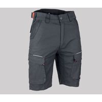 Bermuda Paleo Multi-Pocket Stretch - Nachtgrau / Schwarz - T.42 - LMA - 6165-42