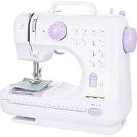 EMERIO Macchina per cucire a braccio libero SEW-121820 Bianco, Viola