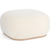 Poltrona Pouf "Miriana" per interno, con struttura in mdf da Ø68.5 x 36h cm