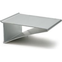 REPISA ESTANTE ALUMINIO PERFILA PLATA MATE 100mm