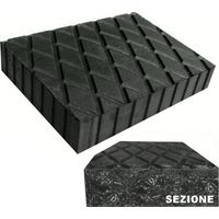 TAMPONI TAMPONE GOMMA PONTE SOLLEVATORE OFFICINA OMCN RAVAGLIOLI WERTHER 50 MM XI