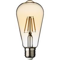E27 ST64 4W 2200K goldene Lampe