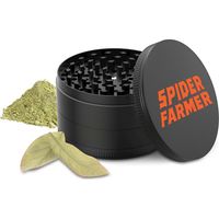 Spider Farmer Broyeur a épices a herbes a 3 couches Broyeur a tabac Broyeur a fumée Muller