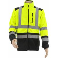 Awtools bluza polarowa t3/ odblaskowa żółta/ xxl