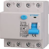 ETTROIT Pure Differenzial-Leistungsschalter 4P 25A 300mA 380V 6KA Kurve F - JX3425613