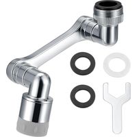 Faucet Aerator Extension - 1080° Rotatable - For Kitchen Sink and Bathroom Faucets - 1 Piece
