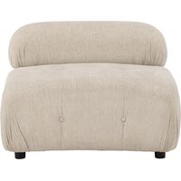Mika Modulsofa Mittelmodul beige.