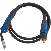 Uchwyt spawalniczy mig/mag mb-15, z przewodem 4m, wtyk euro