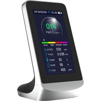 KAPM80 Détecteur de qualité de l'air multifonctions avec écran LCD