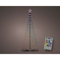 Alberi da esterno con luci danzanti 3D H 180 80 cm