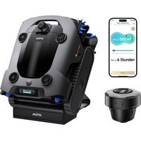 MOVA Rover X10 Roboter-Poolreiniger, 7-in-1 OMNI Clean, KI-Navigation, 38.000 l/h Saugkraft, AquaScan LDS, EdgeDrive, App-Steuerung