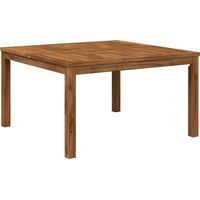 Table basse Naturel 80 x 80,5 x 45 cm Bois d'Acacia Massif