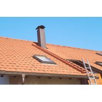 Scala per carpentieri - RAL 7016 antracite - Lunghezza 2,80m - 409210
