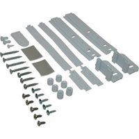 Ersatzteil - Türbefestigungsset (Schienen) - - WHIRLPOOL, BAUKNECHT, IGNIS, IKEA, ARISTON HOTPOINT, KITCHENAID, INDESIT, LADEN, OCEAN, PRIVILEG, SMEG, CANDY, FAGOR, SCHOLTES, FRANKE, ATAG