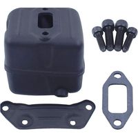 Adefol Kit de Pot Échappement pour Husqvarna 371 372XP 385 390XP Série