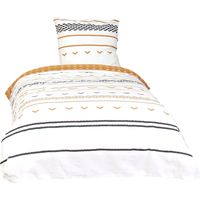 Parure de couette 140x200 Coton bio 57 Fils TAPIR