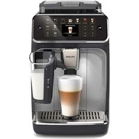 Philips – Cafetière automatique noire 20 boissons – Système LatteGo pour mousse de lait – Moulin intégré 12 niveaux – Technologie Silent Brew