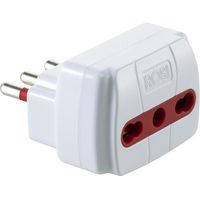 ROSI 78025 ADATTATORE SEMPLICE 10A PRESA BIP C/LIMIT