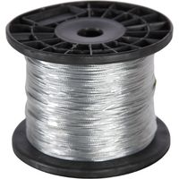 Beaumont – Câble acier galvanisé 500 m – Résistance mécanique élevée – Protection contre la corrosion – Conductivité optimale pour clôtures fixes