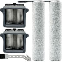 BARKBUSTERS Brosses, rouleaux et filtres de rechange pour Tineco Floor ONE Stretch S6 / Floor ONE Switch S6 / Floor ONE S7