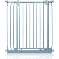 Safetots Extra Tall Elite Safety Gate, 80cm - 89cm, Matt Grey, Extra Tall 96.8cm in Height, Pressure Fit Stair Gate