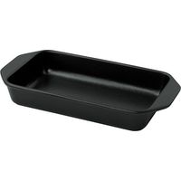 Chasseur Cast Iron Matt Black Roasting Dish 26 x 13 x 4cm