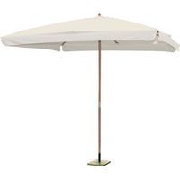 3x3 mt Gartenschirm mit Holzstangen und Blatt mit Bordell 50 mm Garten Deluxe Sammlung