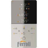 Ferroli Caldaia a Condensazione Bluehelix Hitech RRT 24 C 24 kw Metano/GPL con Kit Scarico Fumi ADATTATORE SDOPPIATO