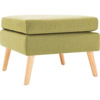 Repose-pied Vert Tissu