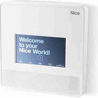 Nice MNCUTC - Central alarma radio, Wi-Fi, pantalla táctil y placa cableada
