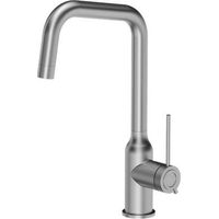Quadron Natalie Q LINE rubinetto cucina acciaio spazzolato