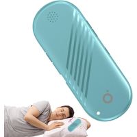 Enceinte de sommeil sous oreiller - Barre de sommeil, casque musical sans fil, conduction osseuse, enceinte sous oreiller pour sommeil profond, portative avec minuterie