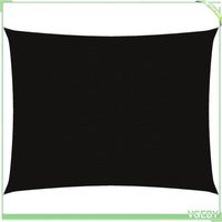 Voile de parasol - FAFEICY - 135760 - Rectangulaire - 3x4 m - Noir