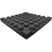 PAVIMENTO INFANTIL TIPO HUEVO ( 500 X 500 MM ) negro