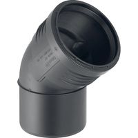 Geberit Silent-PP Bogen 45 Grad, Außendurchmesser 125mm
