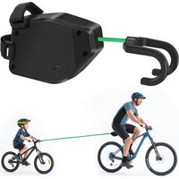 Bicycle Tow Bar, 2.5 m Retractable Bicycle Tow Rope, Children's Bike Tow Rope for Bicycle, Suitable for Mountain Bikes, Children's Bikes