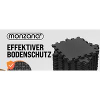 EVA Foam Floor Protection Mats, 18 Pcs, Grey, 1cm Thick