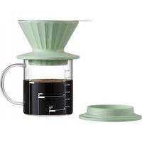 BUYDEEM, Set de preparación de café vertido modelo CD1024, color verde acogedor