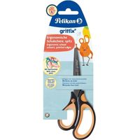 Griffix Pelikan Schulschere 819176 links neon schwarz