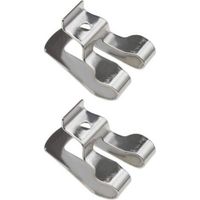 Lot de 2 crochets de ceinture pour perceuse électrique compatibles avec les tournevis DeWalt N268241 N169778 N086039 DCD980 DCD985 DCD780 Trou de 5 mm