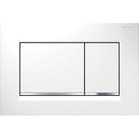 Betätigungsplatte GEBERIT Sigma30 weiß/chrom 115.883.KJ.1
