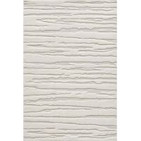 Tapis salon et chambre 80x150 crème rectangle tissé motif simple LYN9 CERVAG
