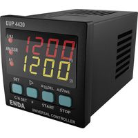 Enda EUP4420-230 PID Regolatore universale Pt100, J, K, L, T, S, R SSR, Relè 8 A (L x A) 48 mm x 48 mm