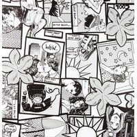 Fine Décor - Rotolo Fablon, fantasia a fumetti, 45 cm x 2 m